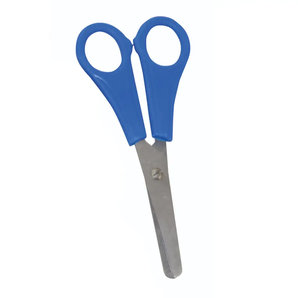 PlayBox: Blaue Schere mit abgerundeter Spitze 13cm