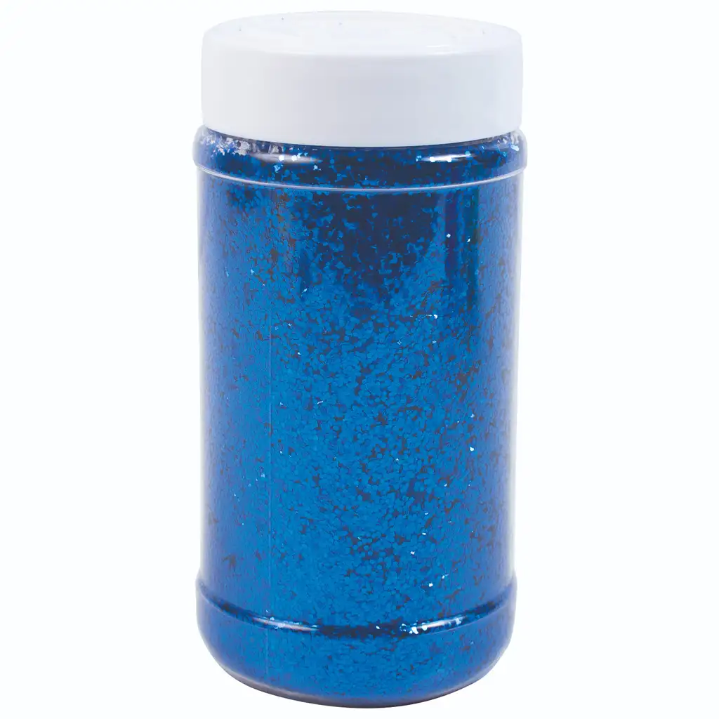 PlayBox: Blauer Glitzer in einer Dose, 250 Gramm