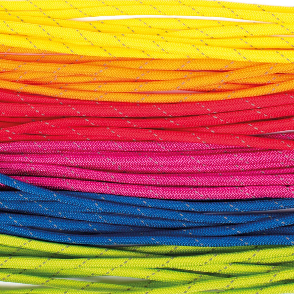 PlayBox: Buntes reflektierendes Schnur-Set, 6 Stück, 4 mm x 2,6 m