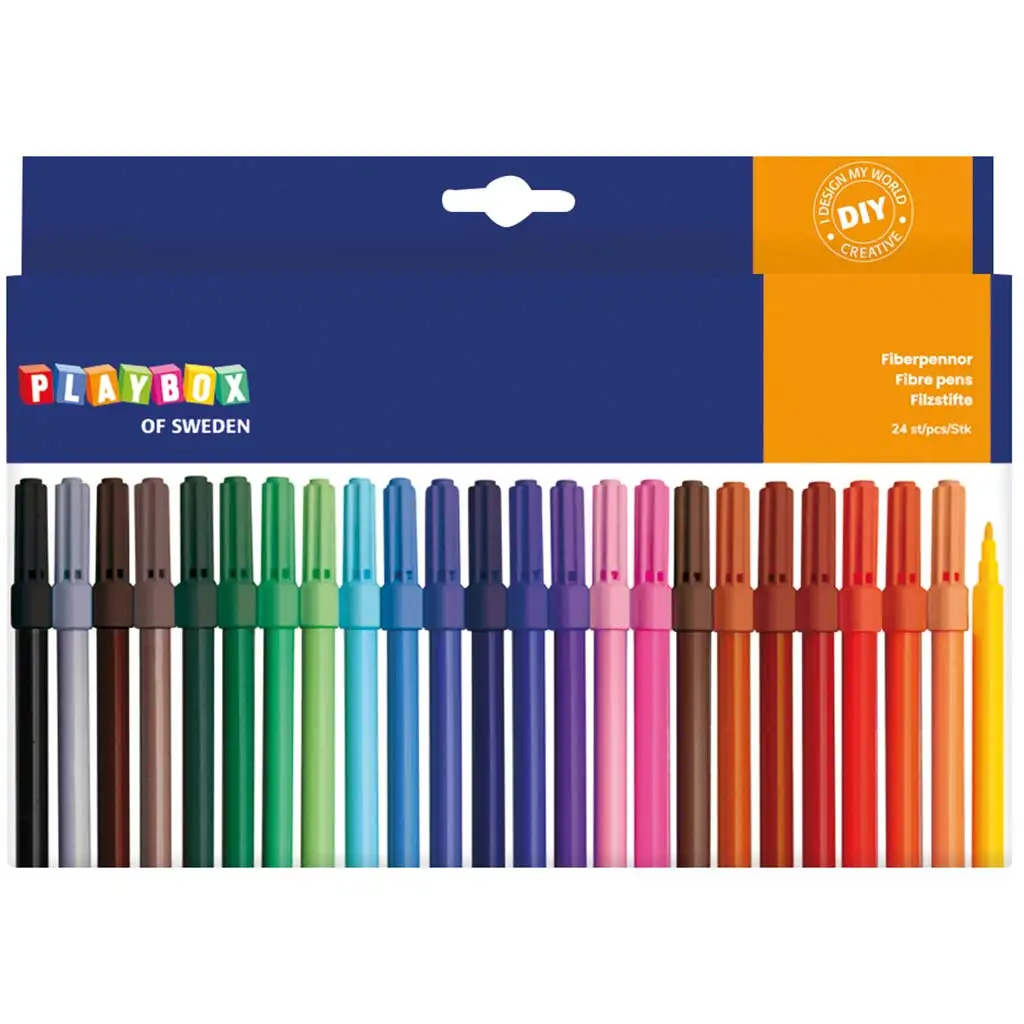 PlayBox: Filzstift-Set 24er-Pack
