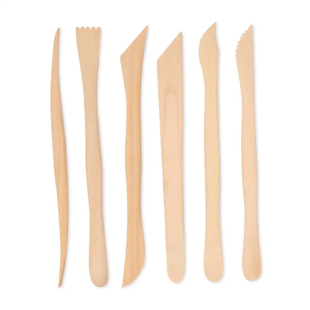 PlayBox: Holzmodellierwerkzeuge 6-teiliges Set