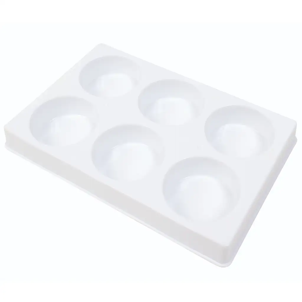 PlayBox: Leere 6-Slot-Malpalette für 44mm Scheiben