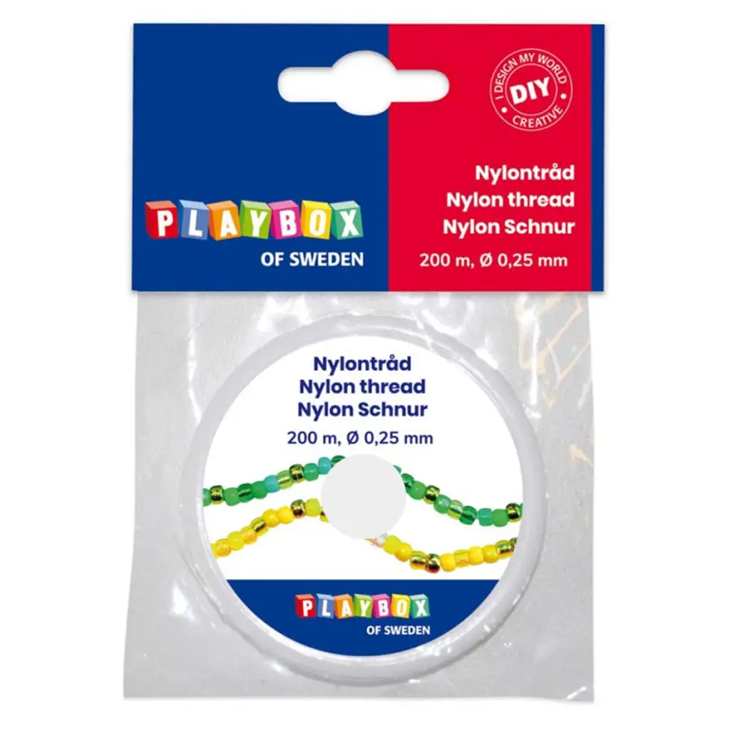PlayBox: Nylonfaden 200m 0,25mm