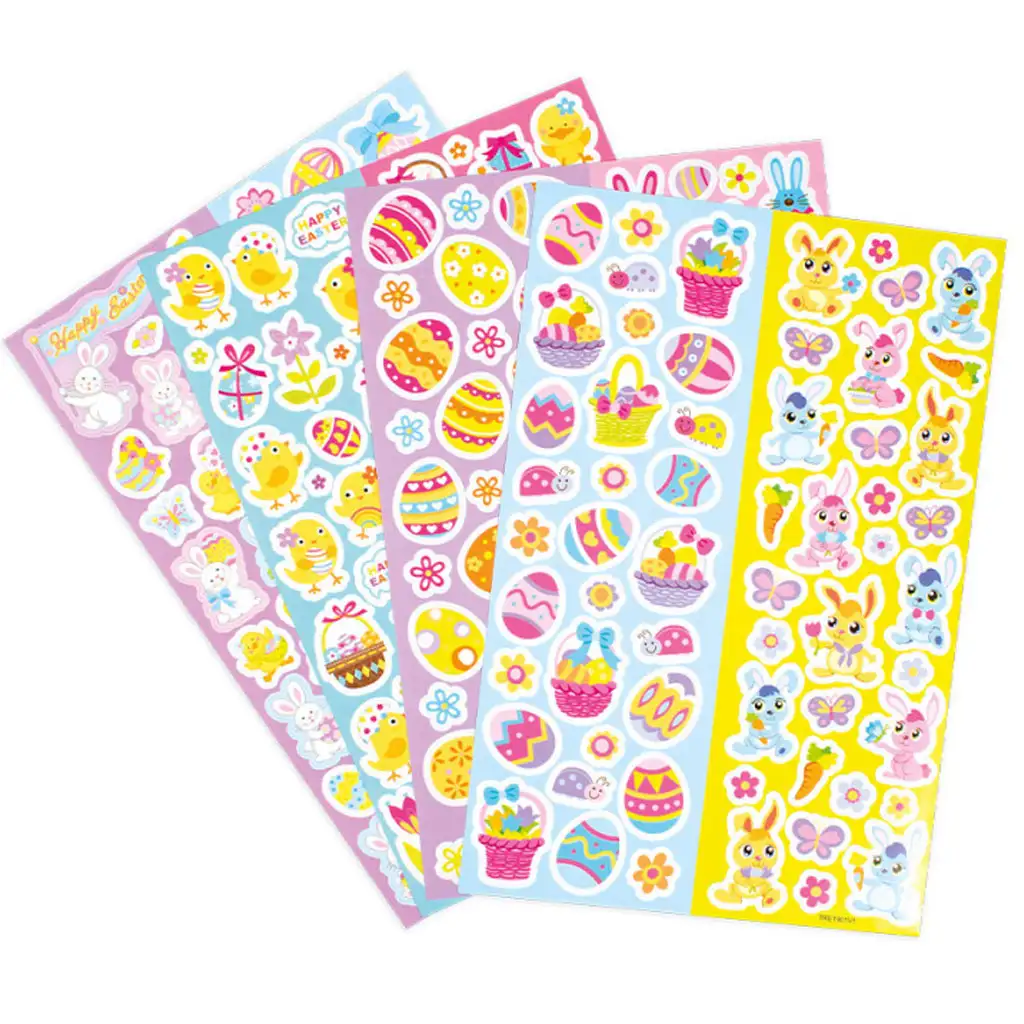 PlayBox: Oster-Motiv 952-teiliges Aufkleberset