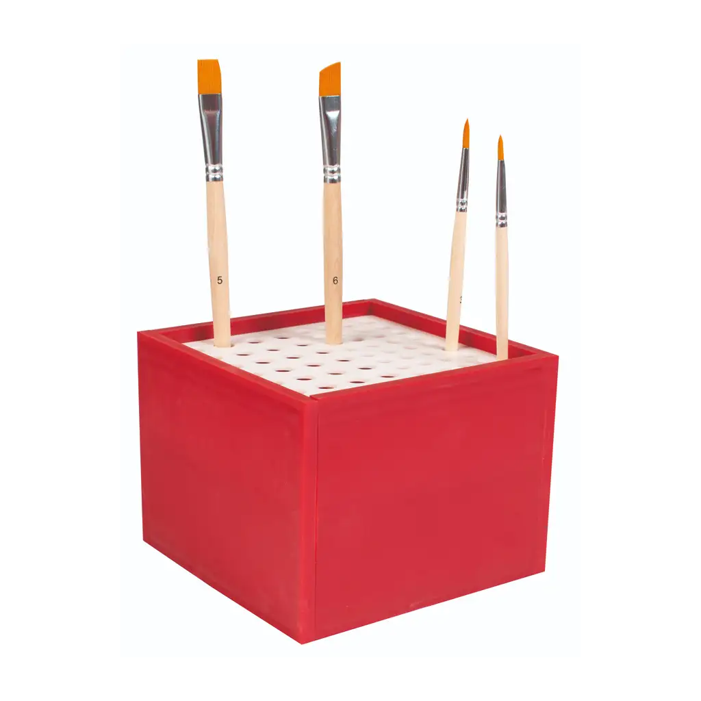 PlayBox: Pinselhalterbox mit 64 Fächern 13x13x10cm kép 2