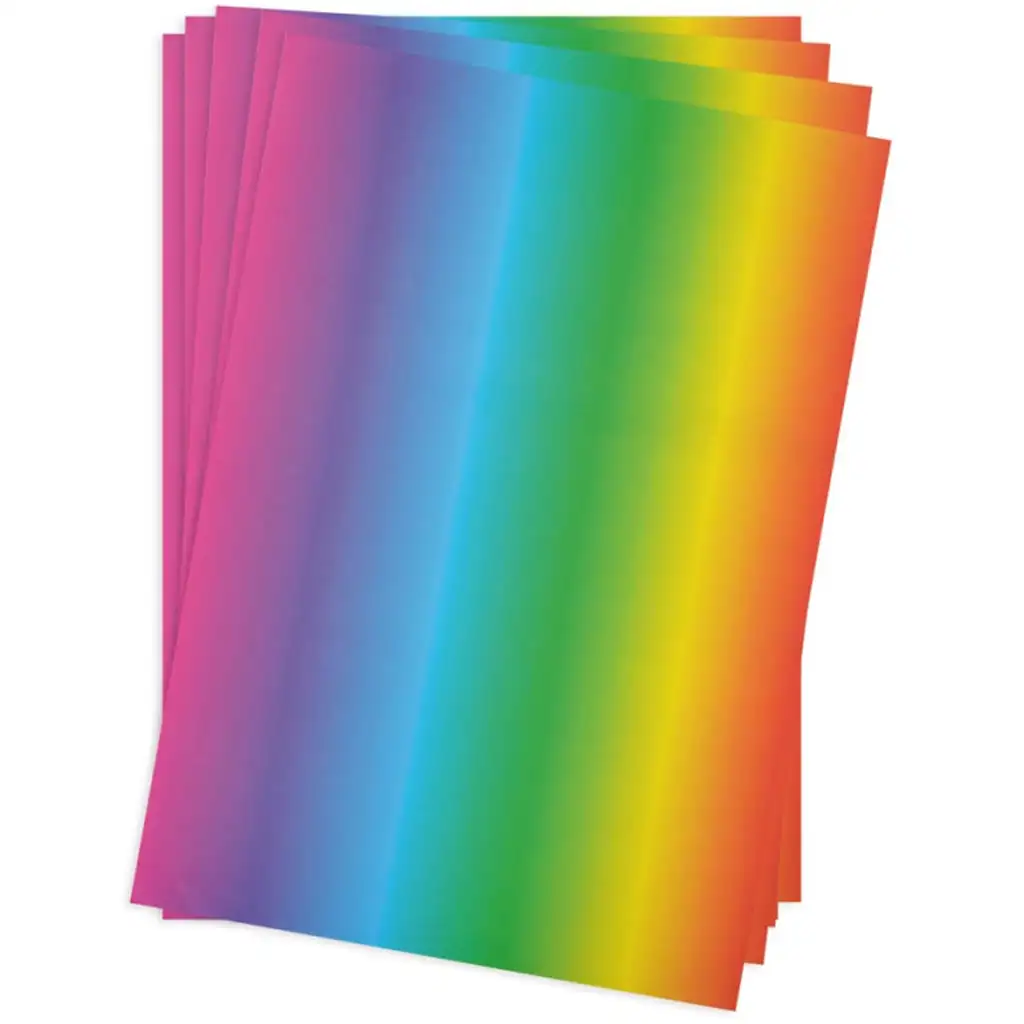 PlayBox: Regenbogenfarbene Papiere im 20er-Pack
