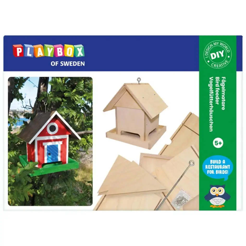 PlayBox: Vogelhaus aus Holz kép 2