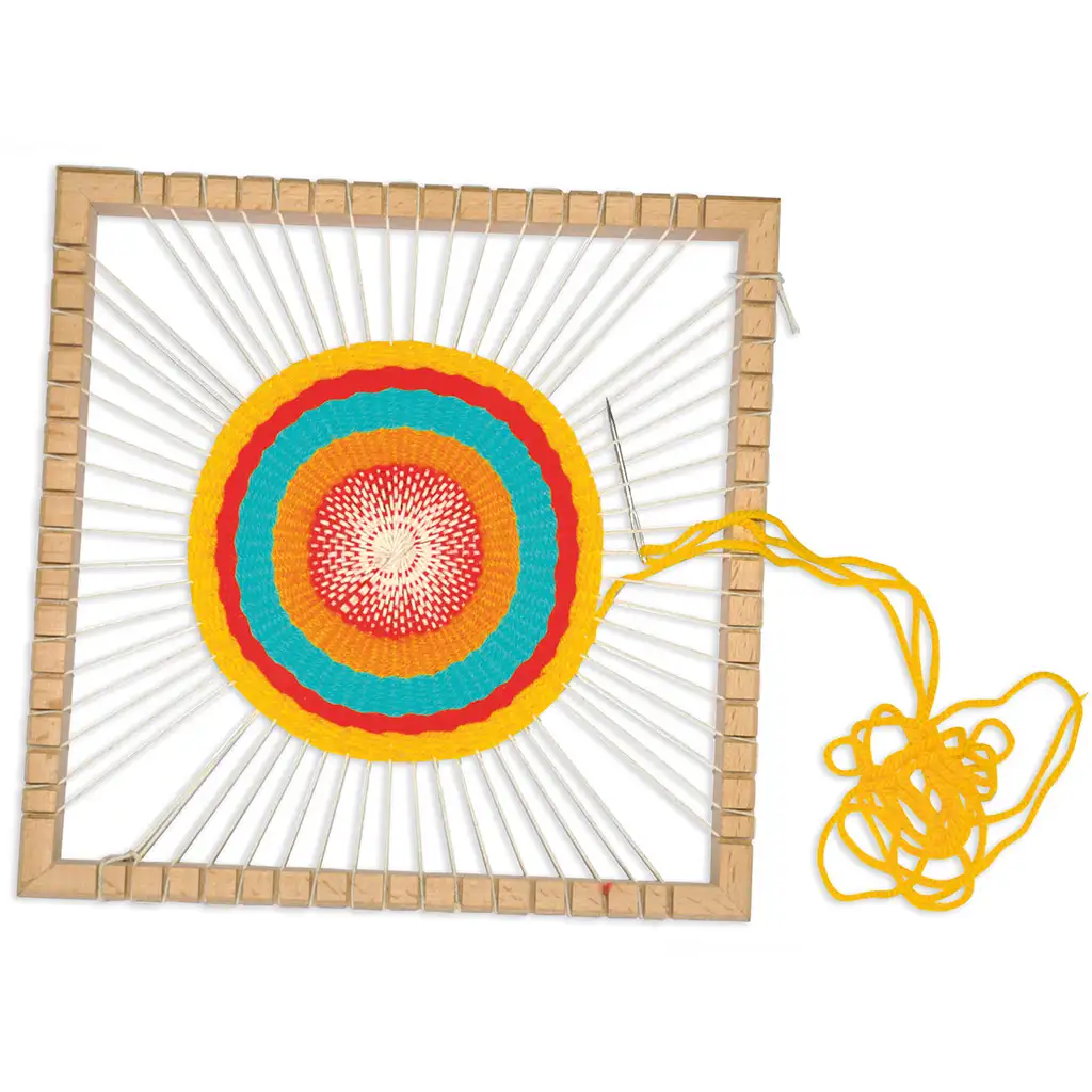 PlayBox: Webrahmen für rundes Weben 23x23cm