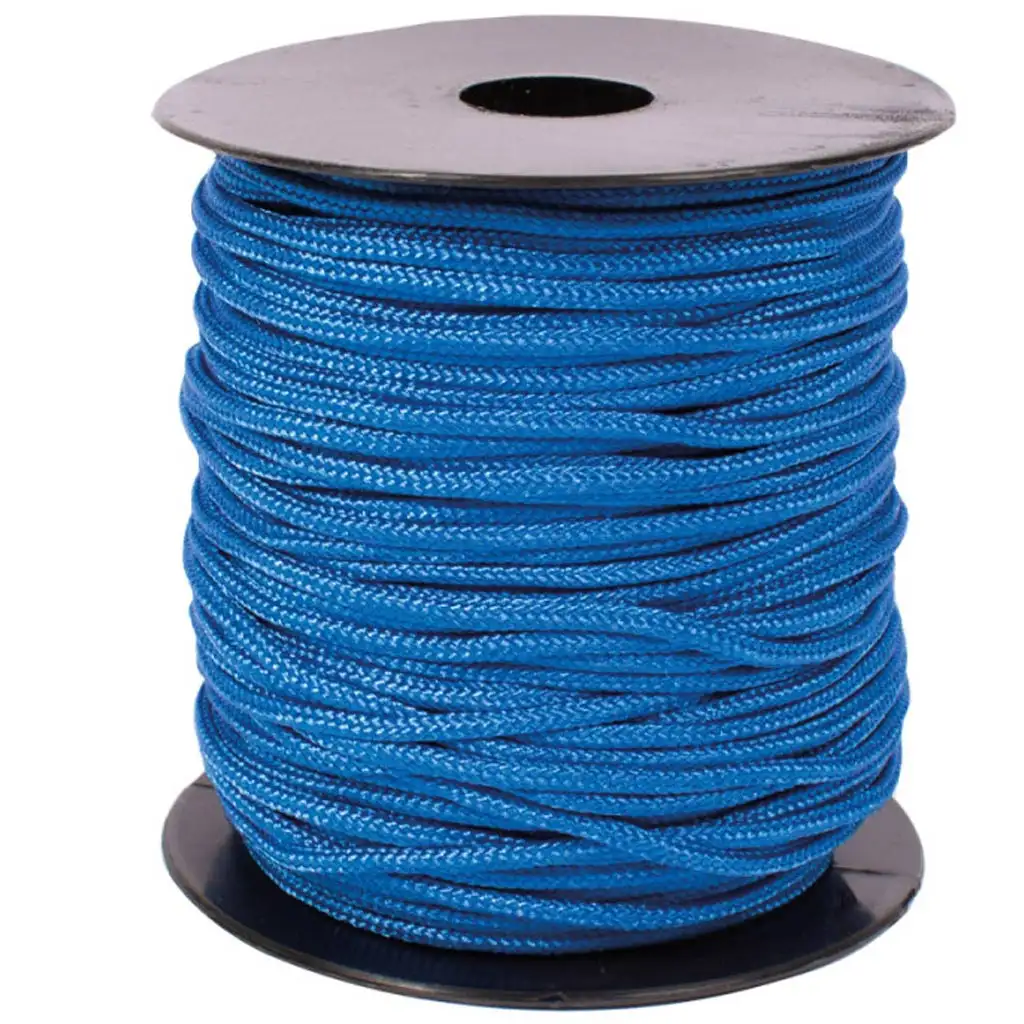 Playbox: Blaues 2mm Knotenband 50 Meter