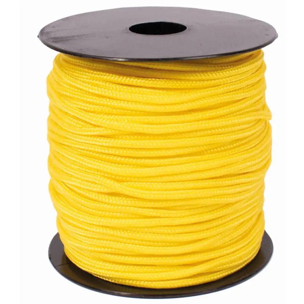 Playbox: Gelbes 2mm Knotenband 50 Meter