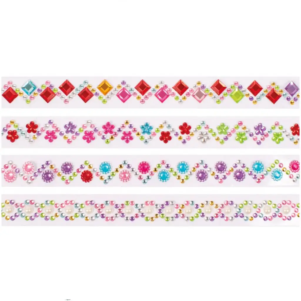 Playbox: Selbstklebendes Kristallband – 4 x 50 cm