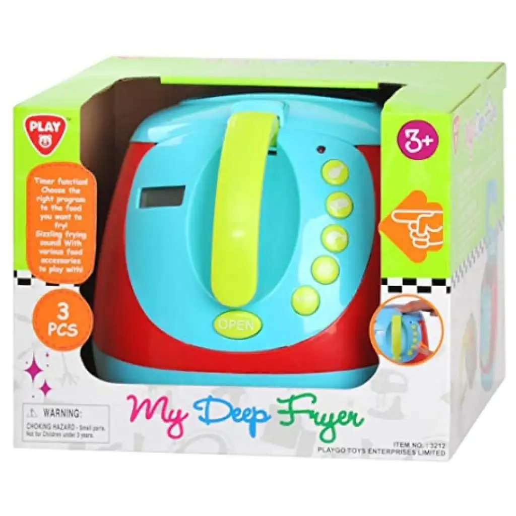 Playgo: Spielzeug-Fritteuse mit Funktion