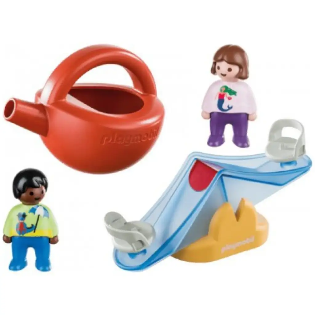 Playmobil: 1-2-3/Aqua - Wippe mit Gießkanne (70269) kép 2