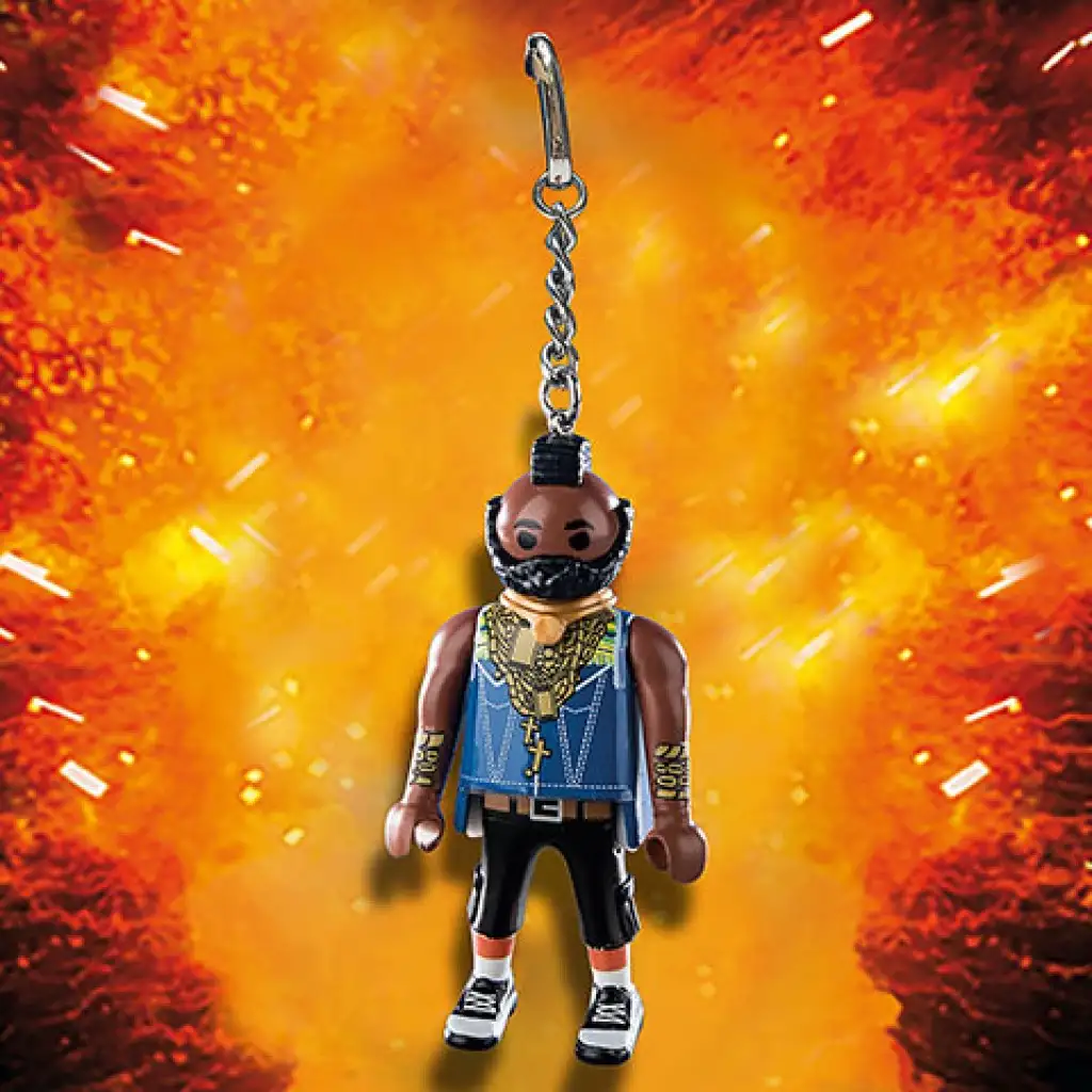 Playmobil: A-Team - B.A. Figur Schlüsselanhänger (70645) kép 2