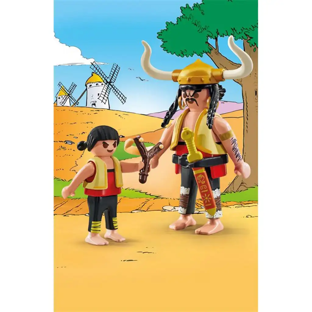 Playmobil: Asterix - Quibelez de Saporan und Pepe Figuren (71545) kép 2