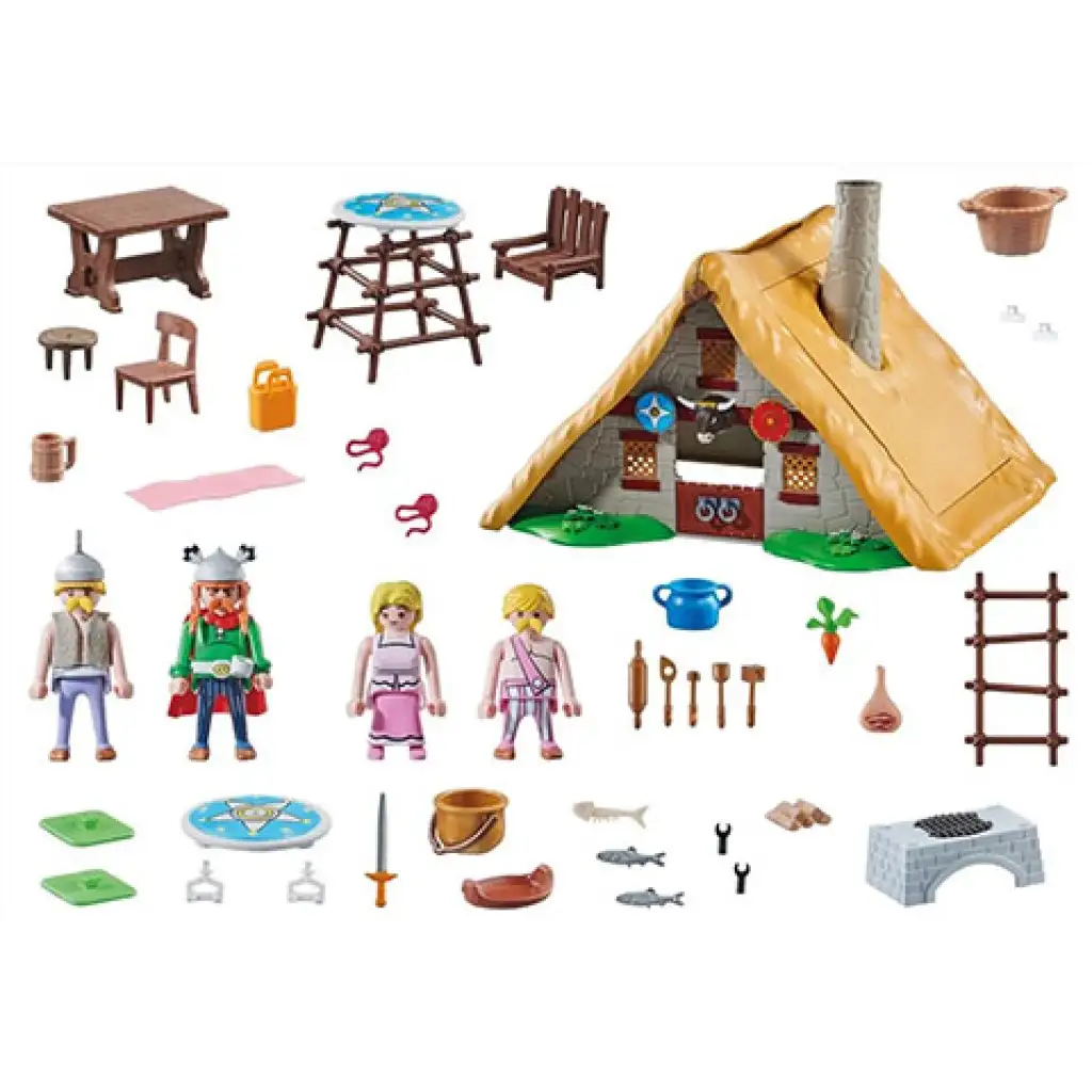 Playmobil: Asterix Hasarengazfix Hütte (70932) kép 2