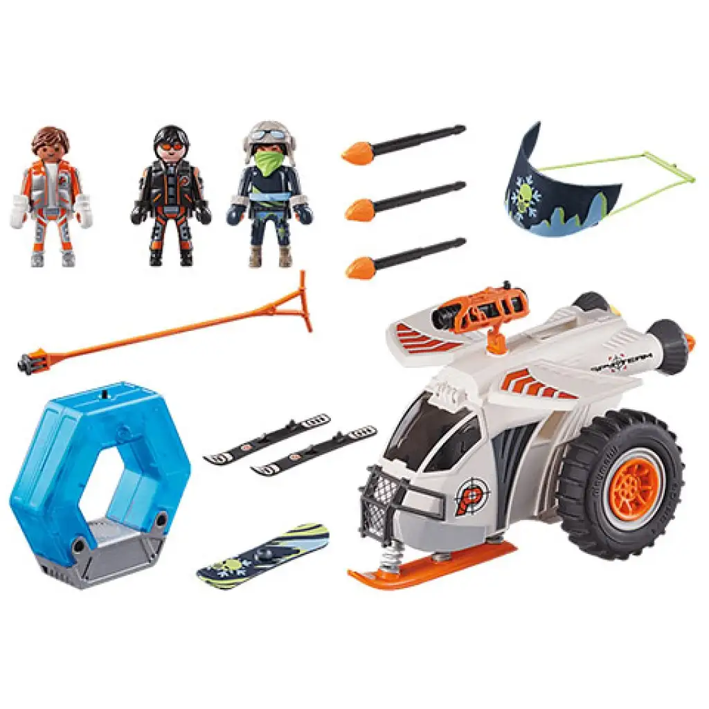 Playmobil: Top Agents - SPY TEAM Schneemobil (70231) kép 3