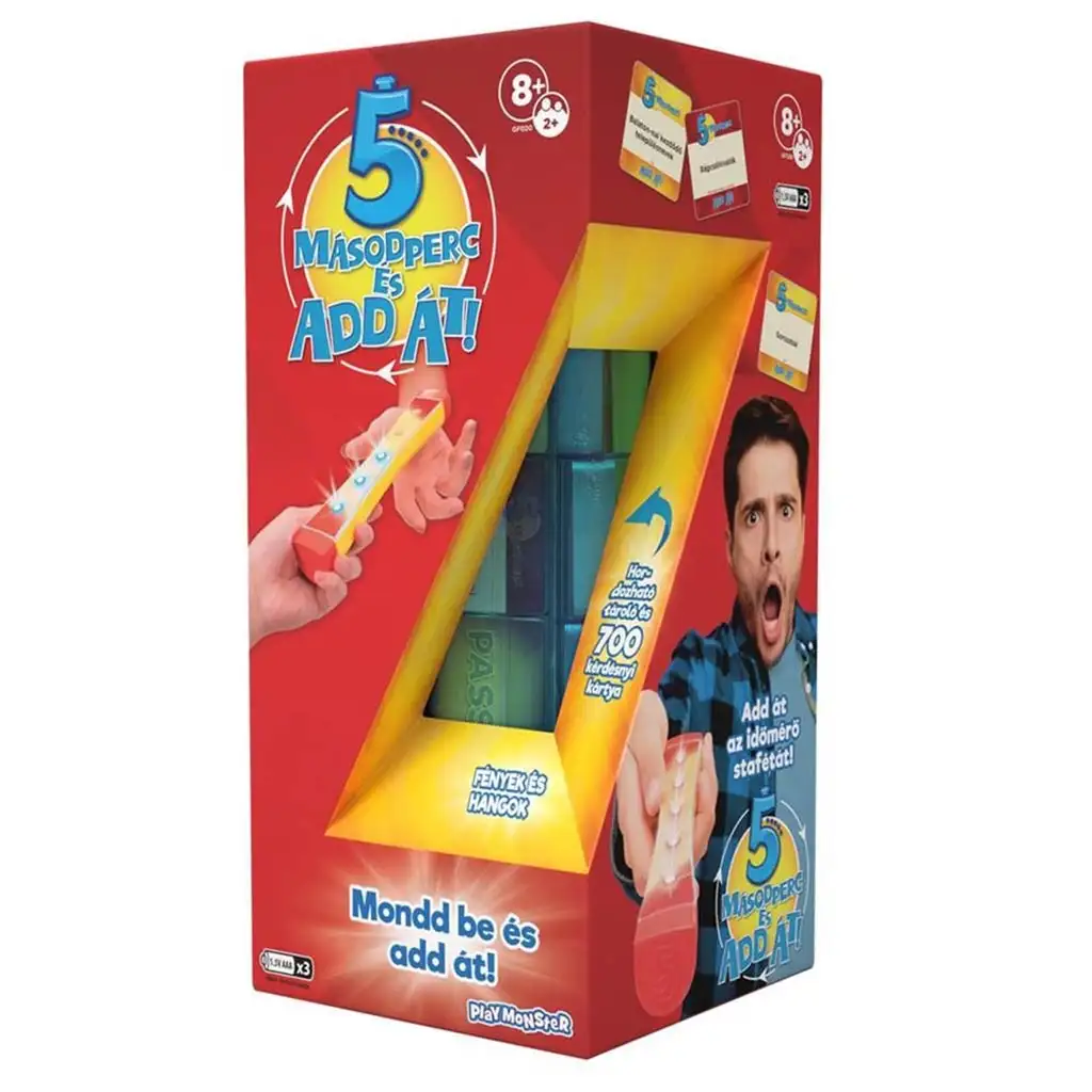 Playmonster: 5 Sekunden und weitergeben Gesellschaftsspiel