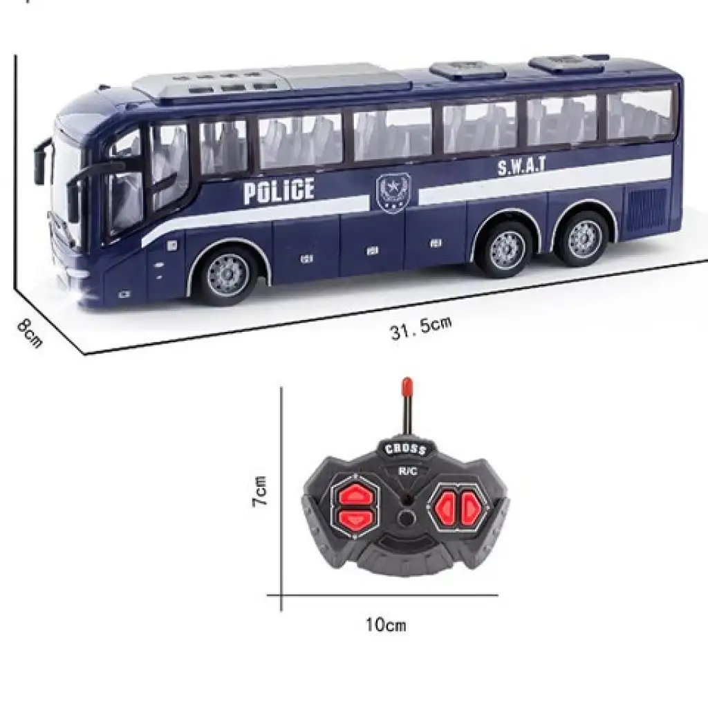 Police ferngesteuerter Polizeibus kép 2