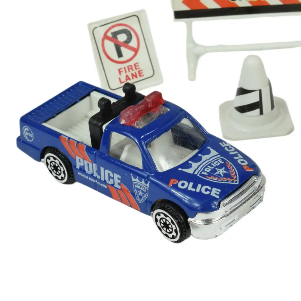 Polizei-Set: Polizeiset mit Fahrzeugen und Zubehör in verschiedenen Ausführungen 1 Stk. kép 3