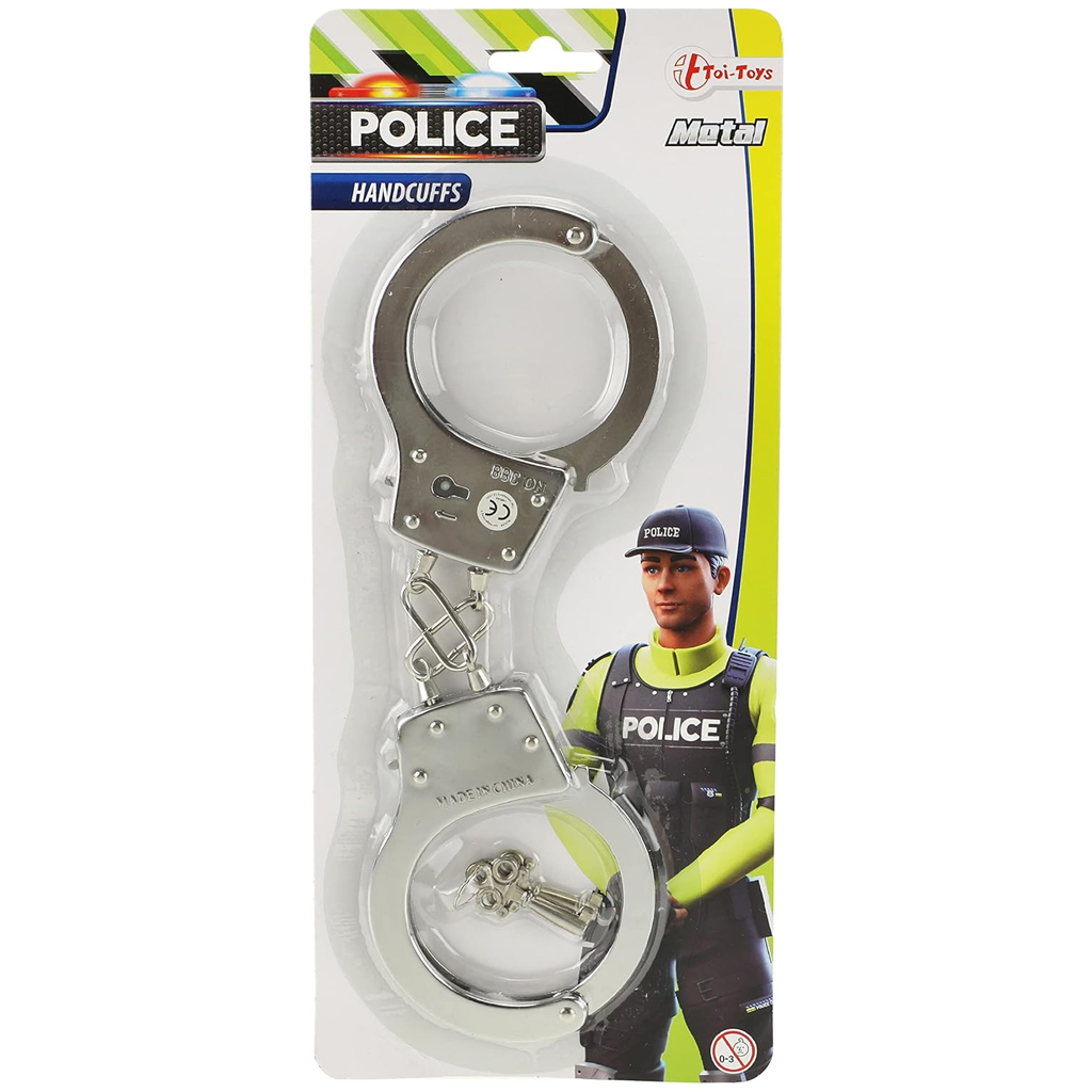 Polizeiliches Metall-Spielzeughandschellen