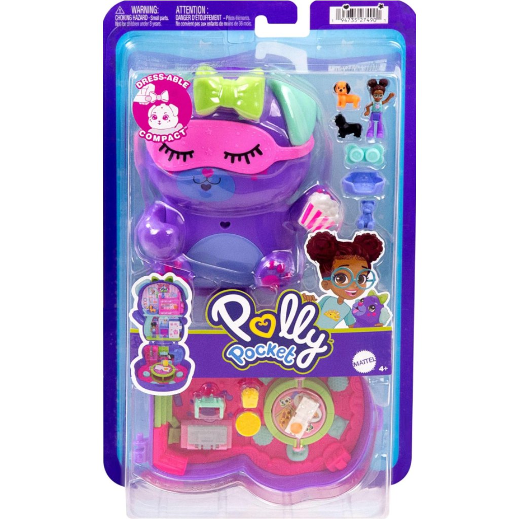 Polly Pocket: Mittelgroßes Hunde-Set - Mattel
