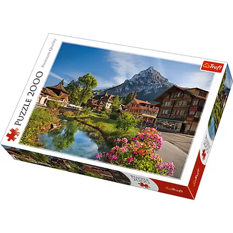 Premium-Puzzle "Sommer in den Alpen" mit 2000 Teilen - Trefl