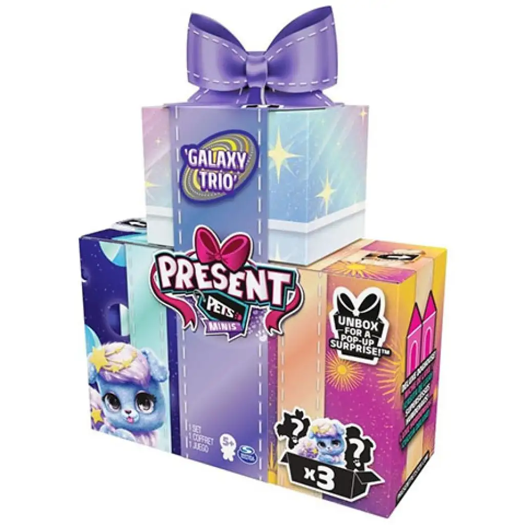 Present Pets Mini Galaxy Trio Figuren 3er-Pack - Spin Master