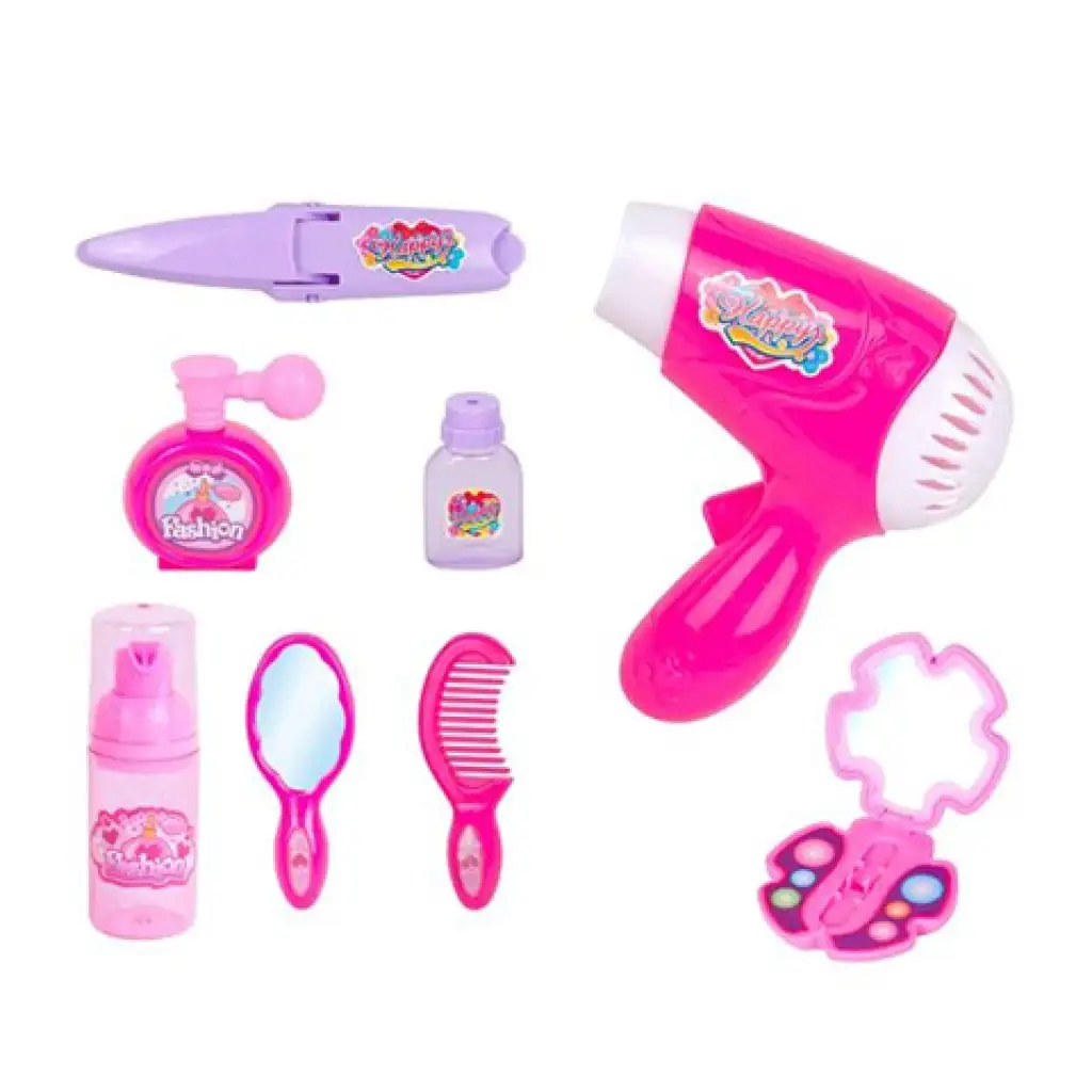 Pretty Girl Schönheitset mit Haartrockner und Zubehör kép 2