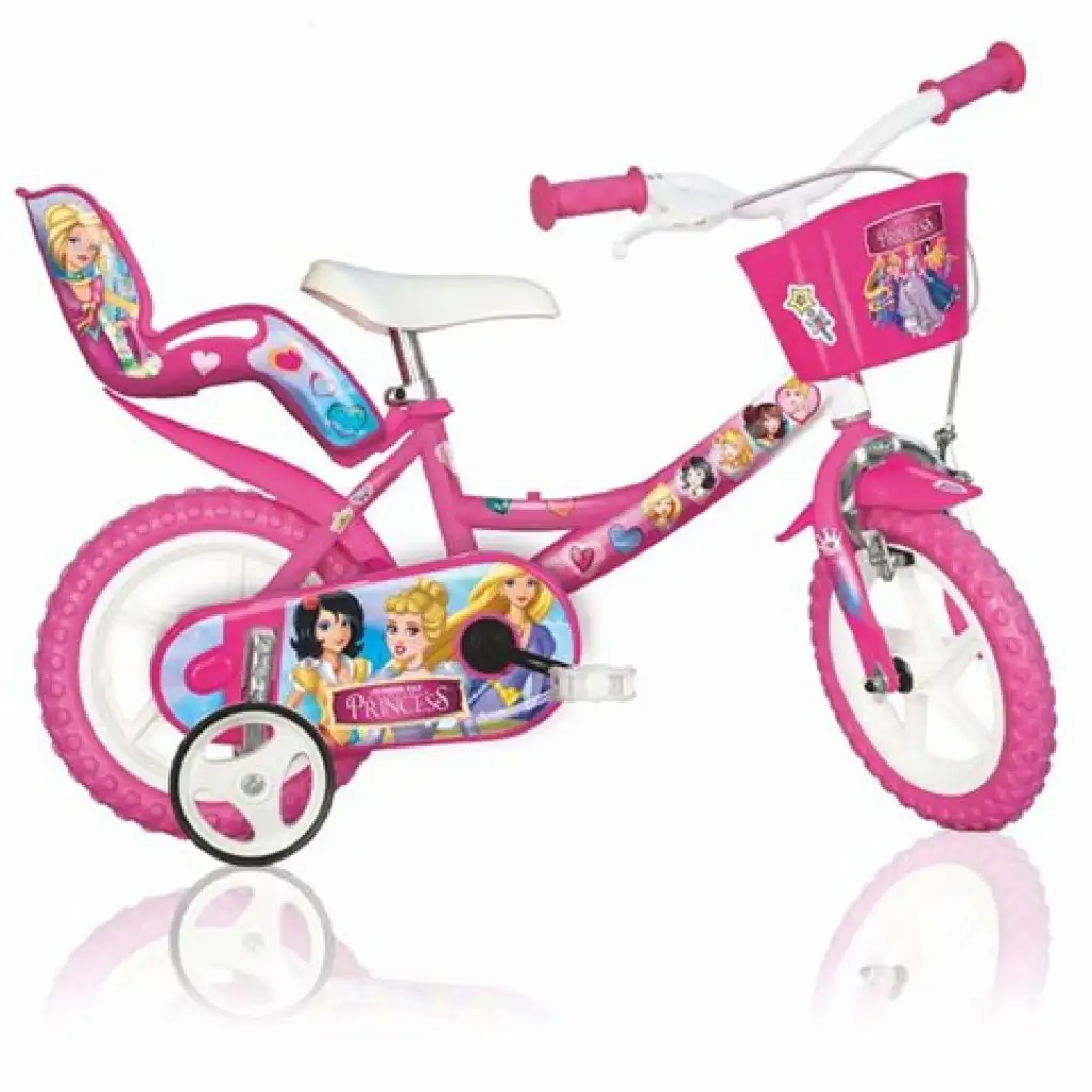 Princess rosa Kinderfahrrad in Größe 12 - Dino Bikes Fahrrad