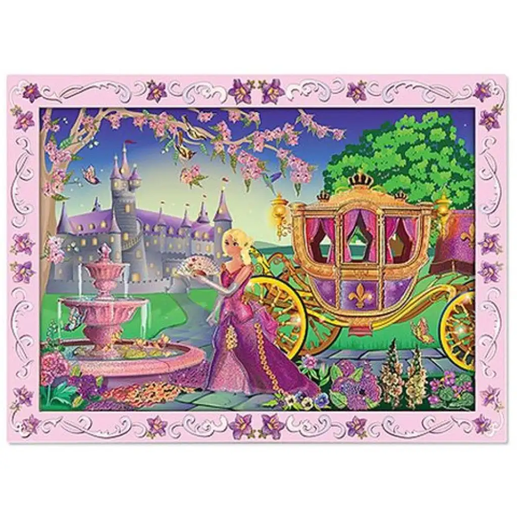 Prinzessin Sticker-Bilderset - Melissa & Doug kép 2