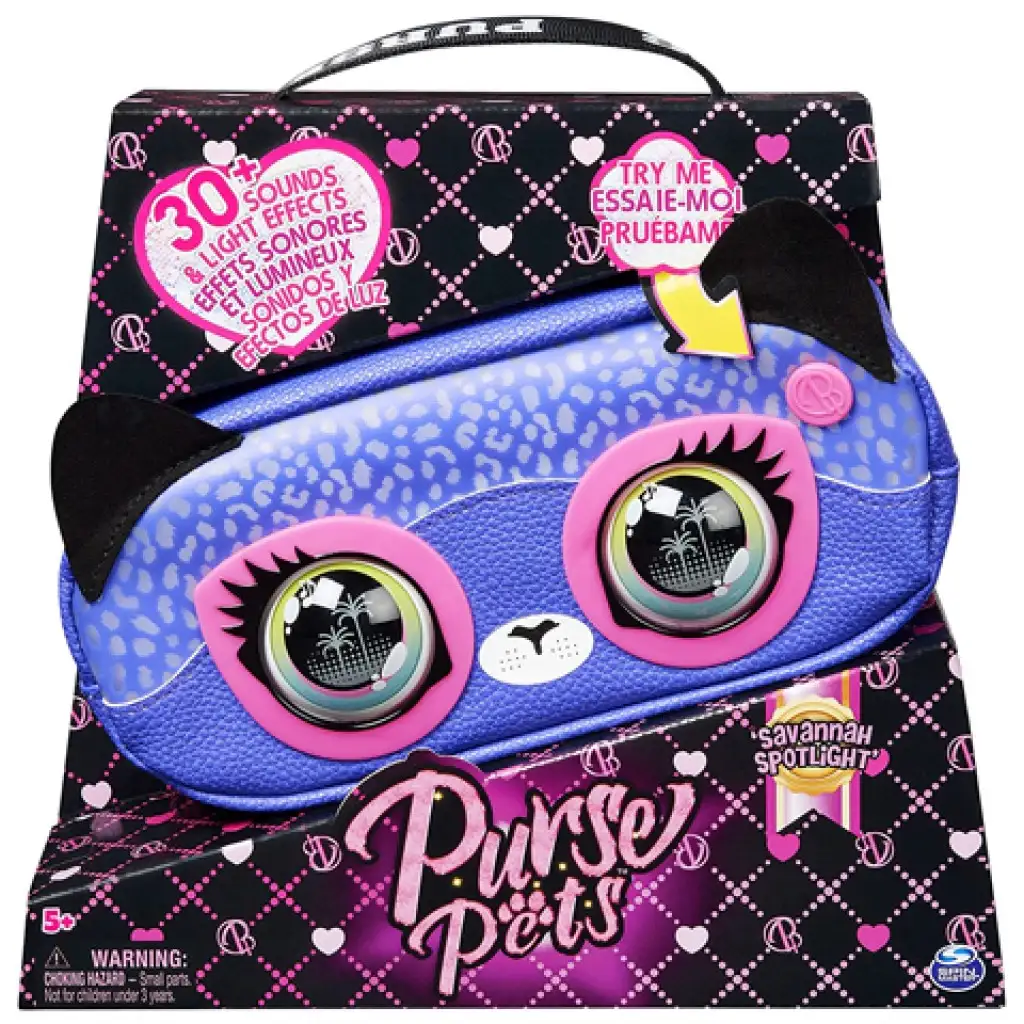 Purse Pets: Savannah Cheetah interaktive Gürteltasche - Spin Master