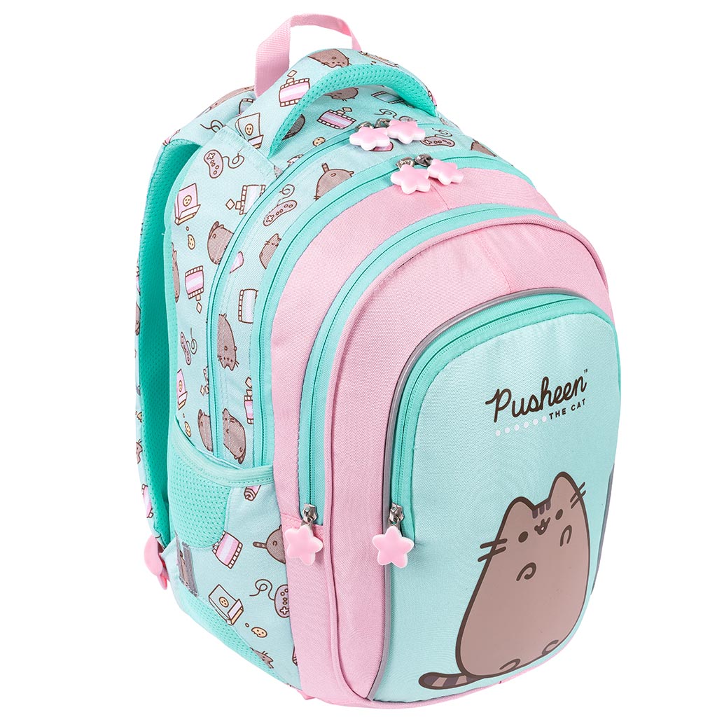 Pusheen Mint Katzen-Schulranzen, Rucksack 40cm