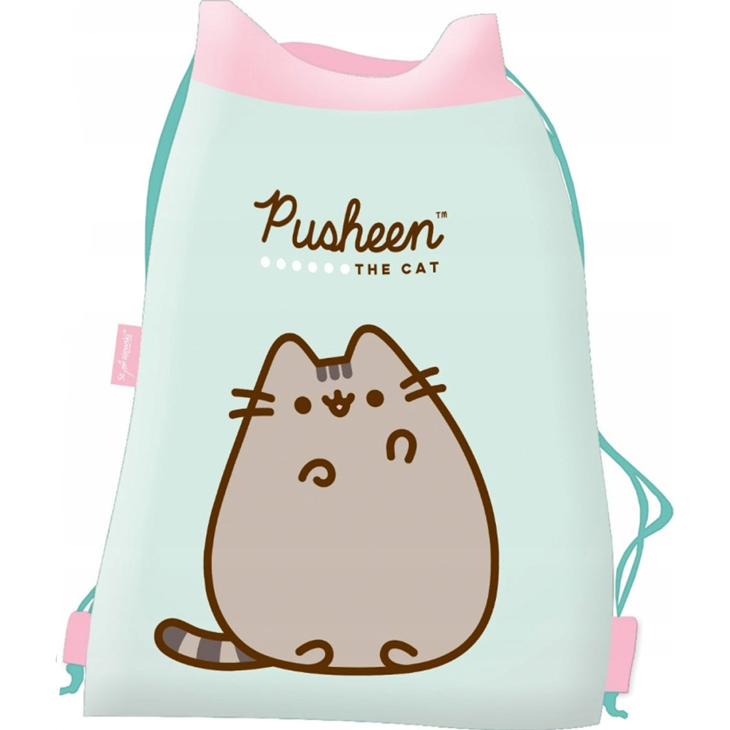 Pusheen Mint Katzen-Turnbeutel 43x34cm