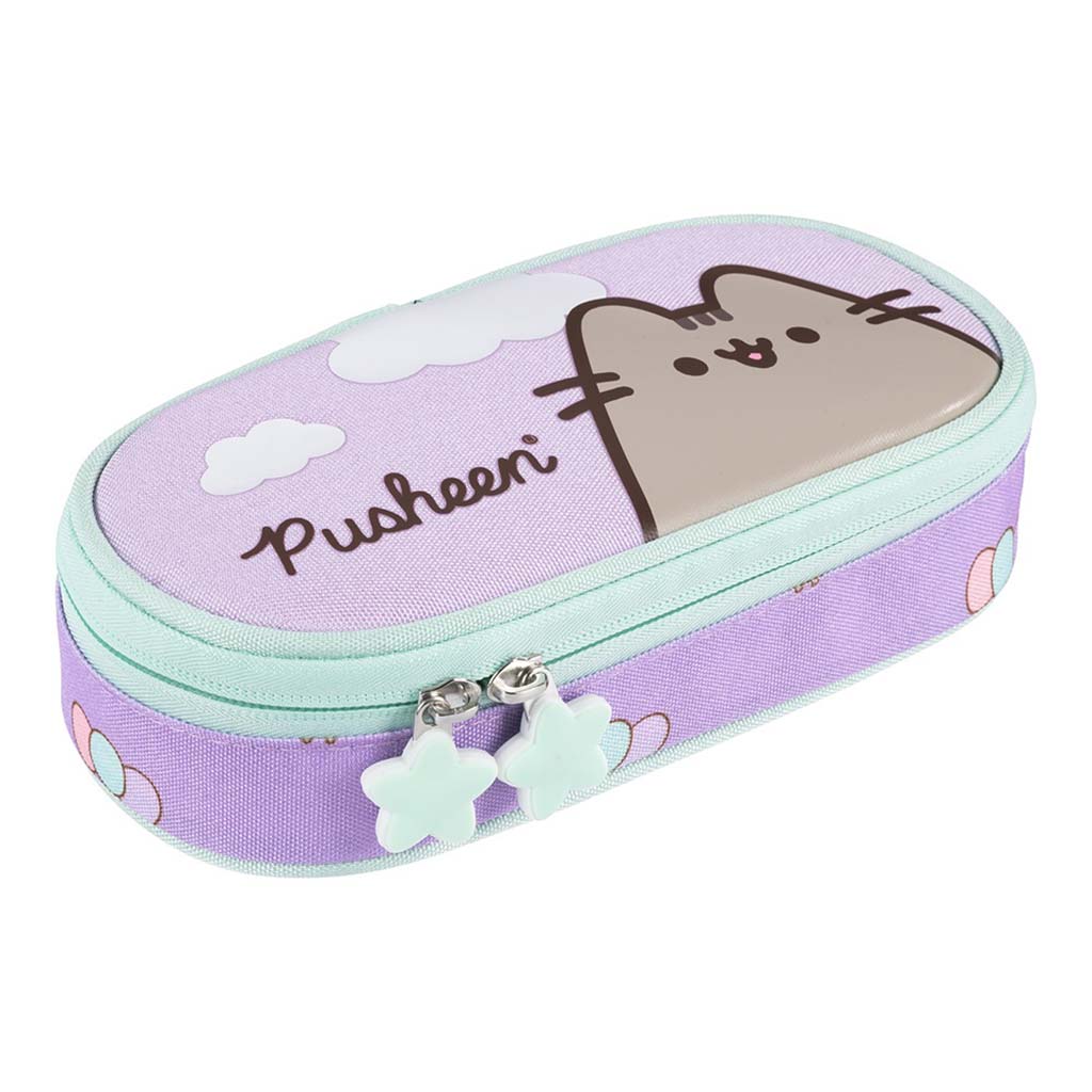 Pusheen ovales Federmäppchen 23x9,5x6 cm