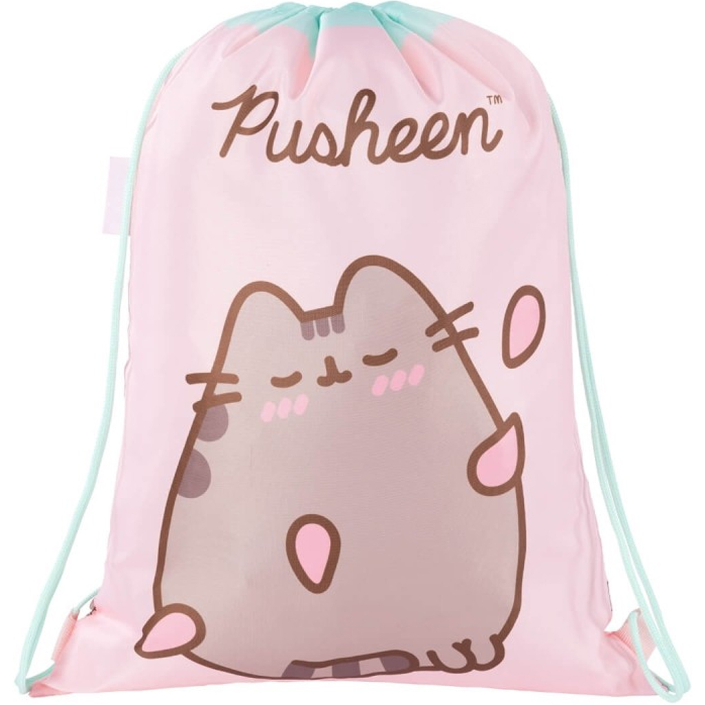 Pusheen rosa Turnbeutel, Sportbeutel 34x43 cm kép 1