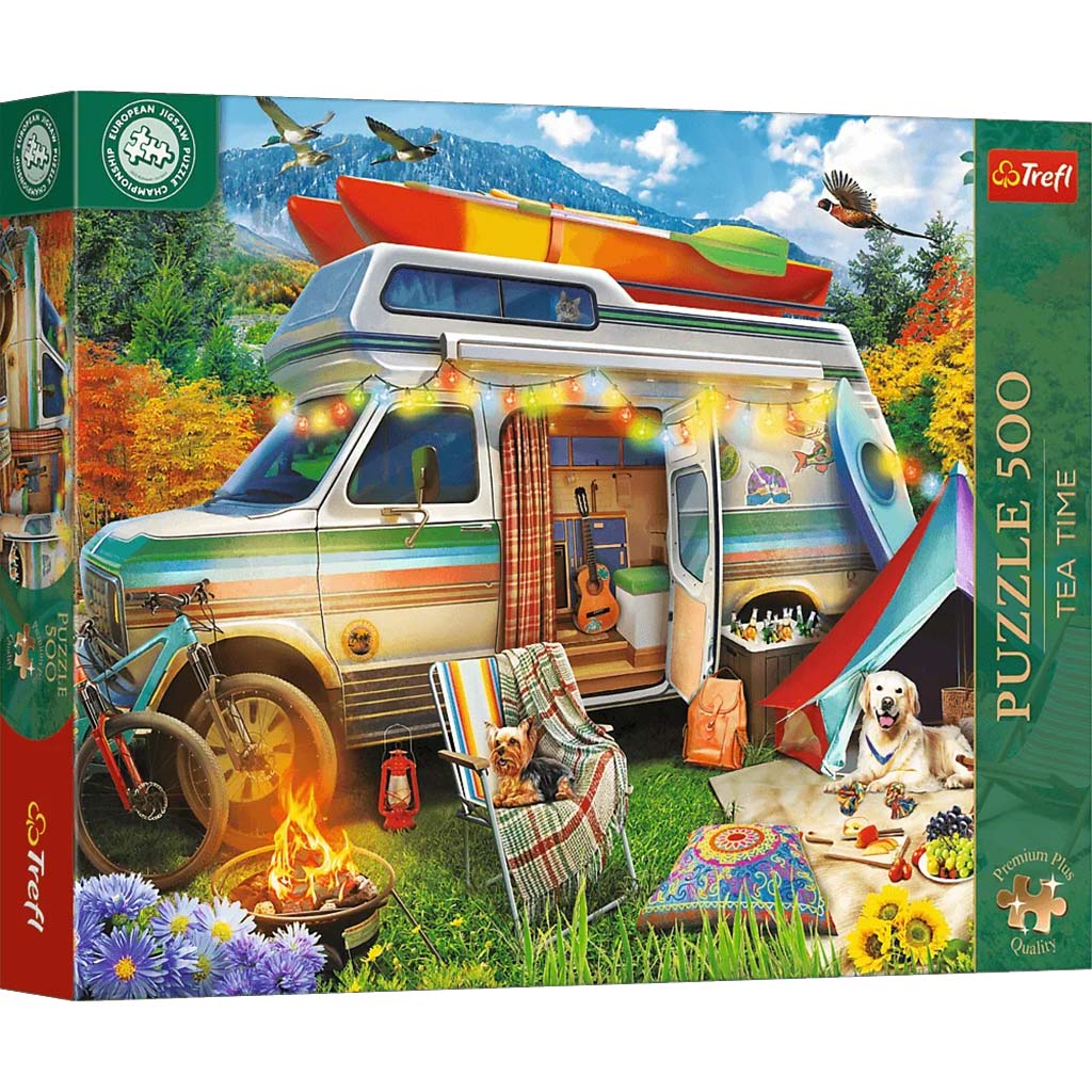 Puzzle EB: Camping 500-teiliges Premium-Puzzle – Trefl