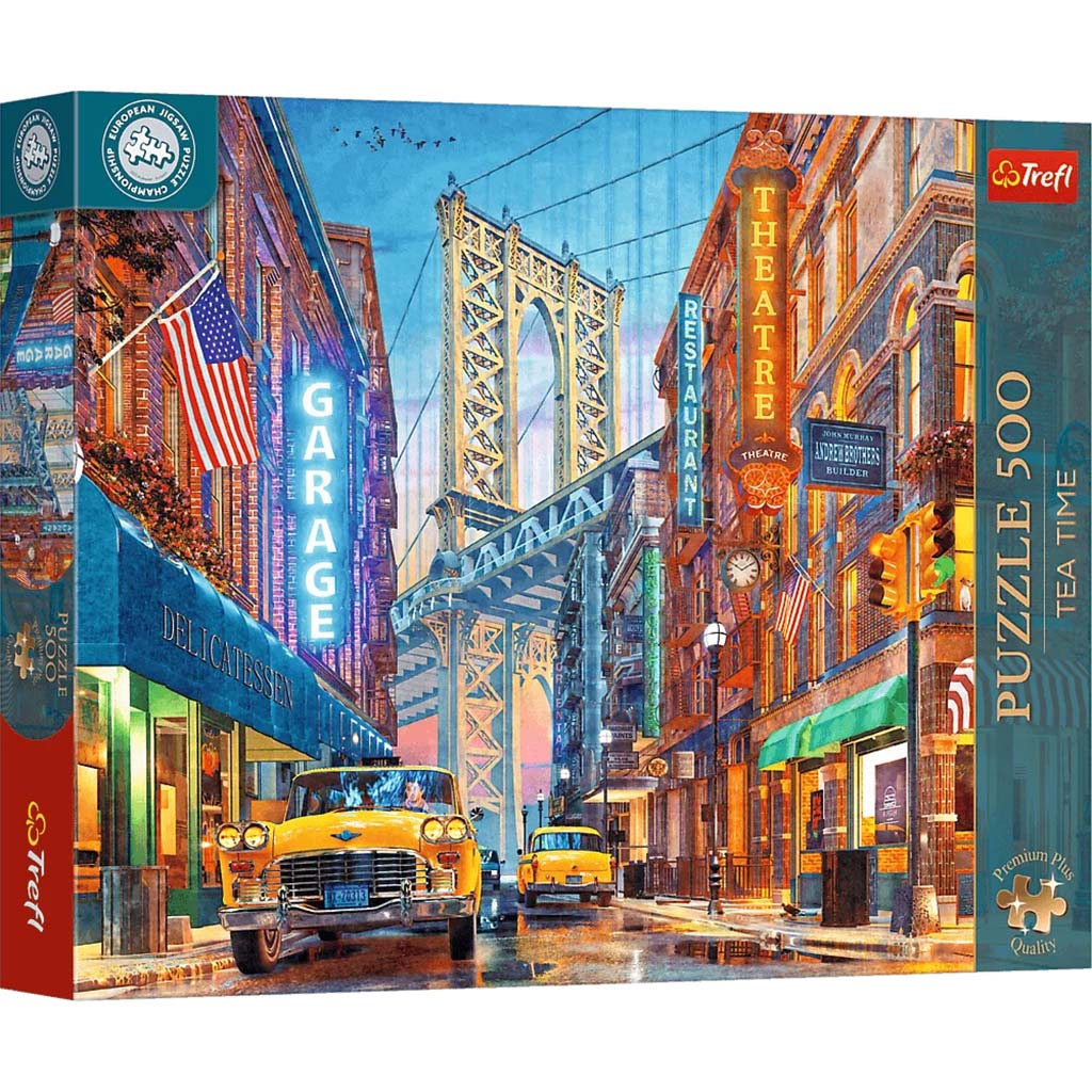 Puzzle EB: Manhattan Bridge, New York 500-teiliges Premium-Puzzle – Trefl