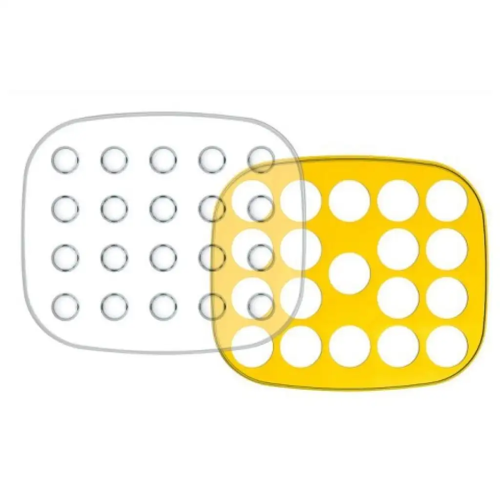 Quercetti: Baby Mosaik Ergänzungsset mit 4 Tafeln kép 2