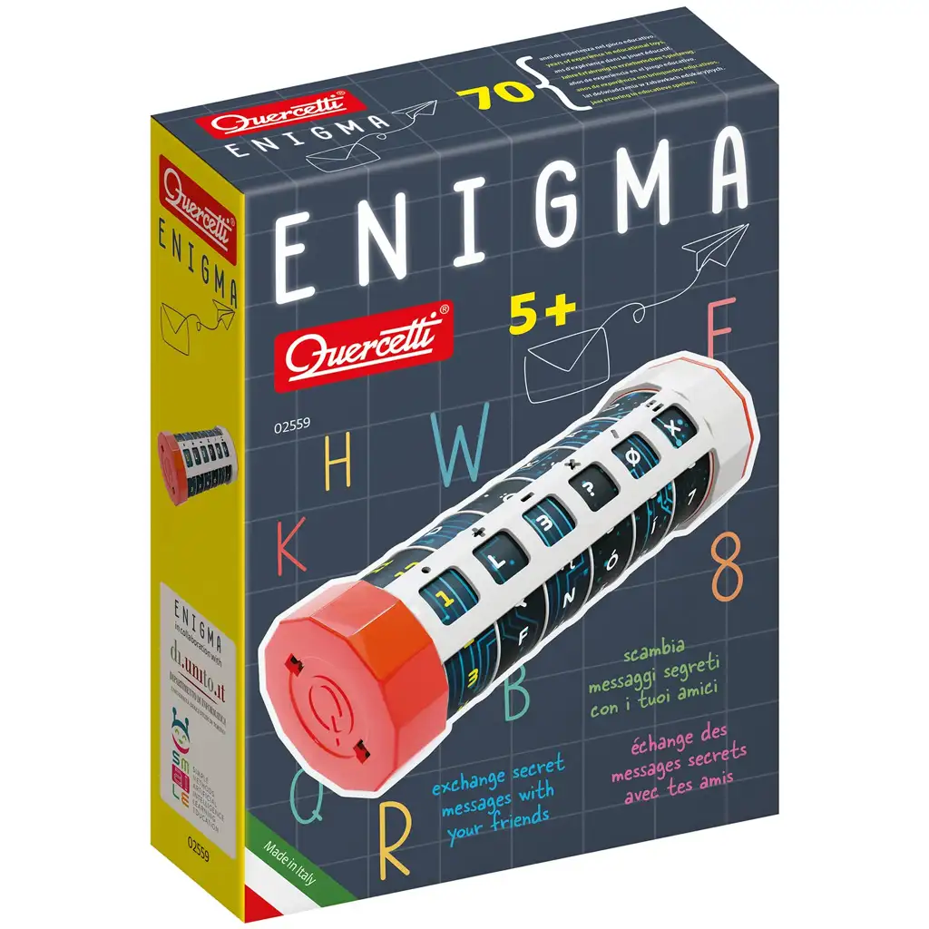 Quercetti: Enigma - Die Meisterstufe der Kodierung Logikspiel kép 1