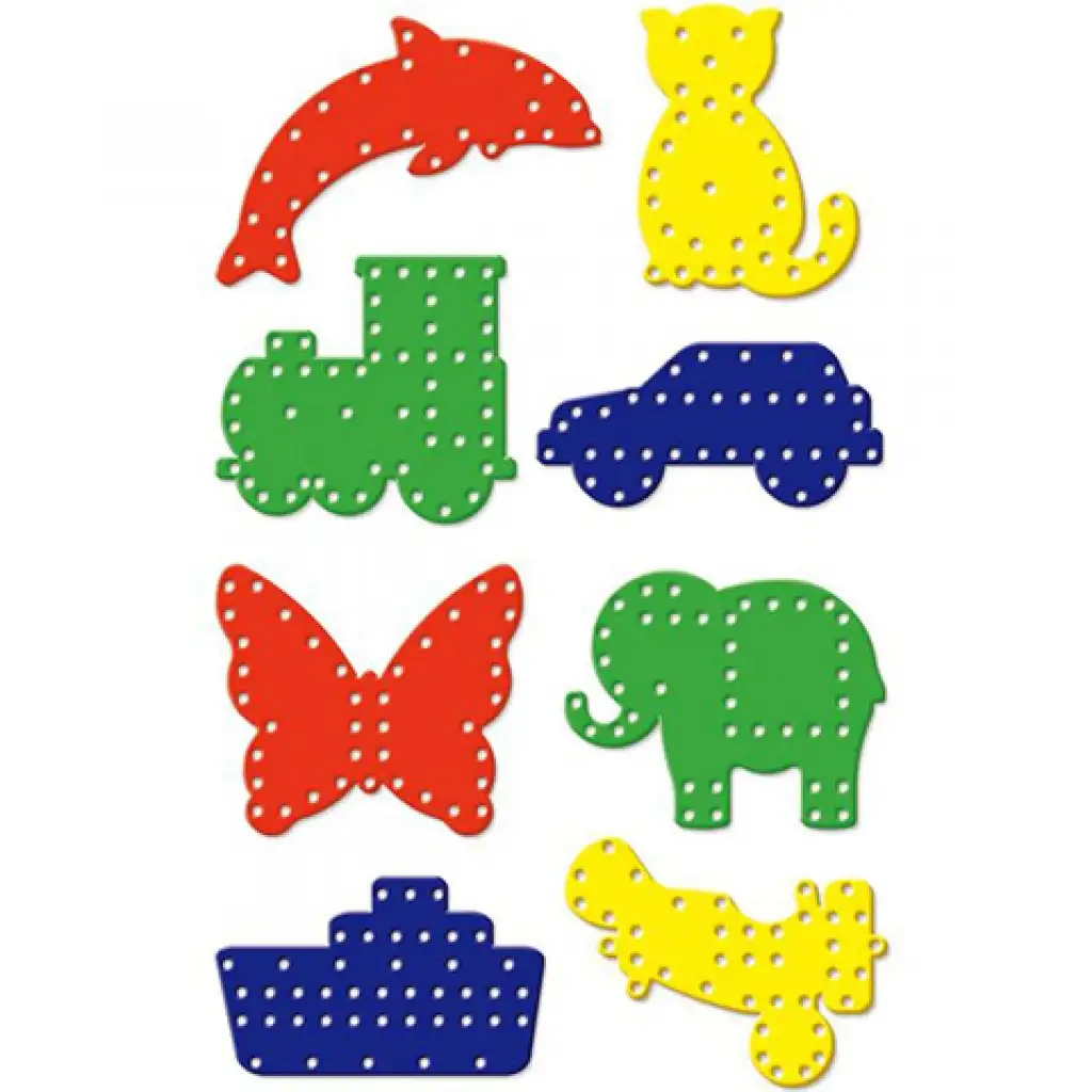 Quercetti: Filo größere Formen Schnürspiel 48-teilig kép 3