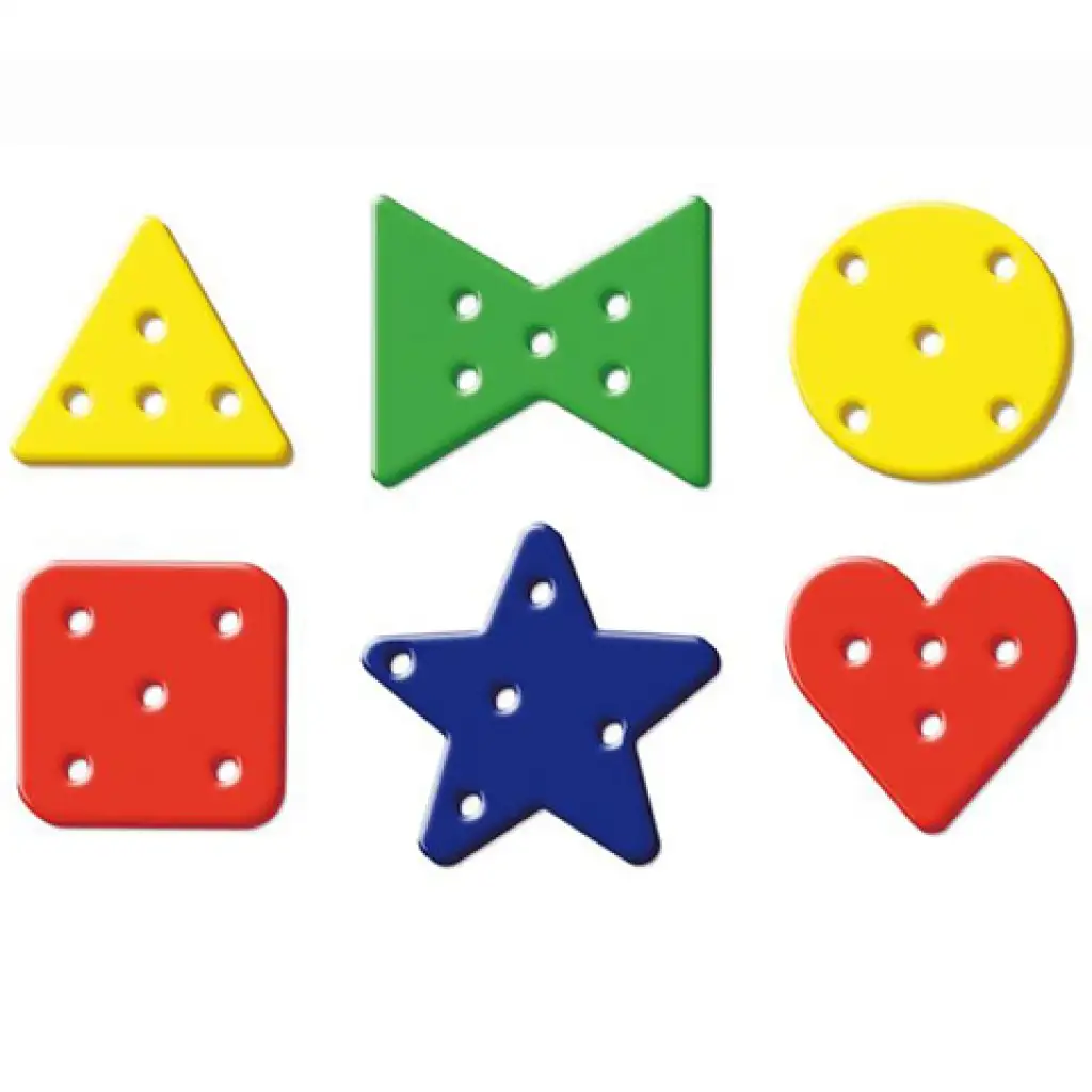 Quercetti: Filo kleine Formen Fädelspiel 144 Stück kép 2