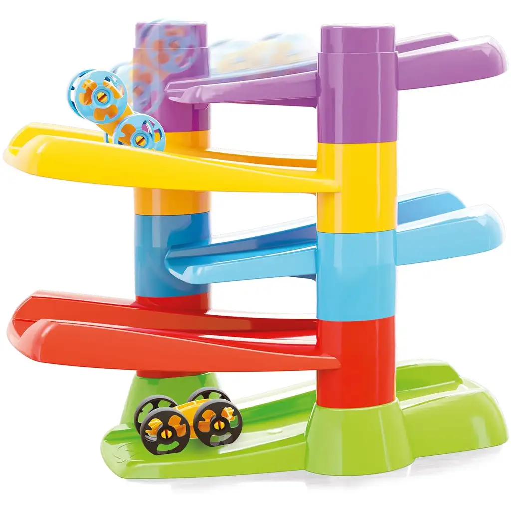 Quercetti: Flip Car Rennstrecke mit Auto kép 2