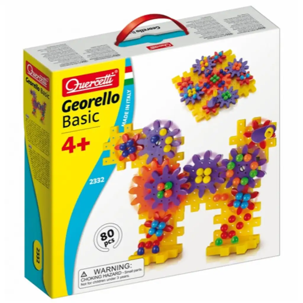 Quercetti: Fröhlicher Fähigkeitsentwickler - 80 Stück