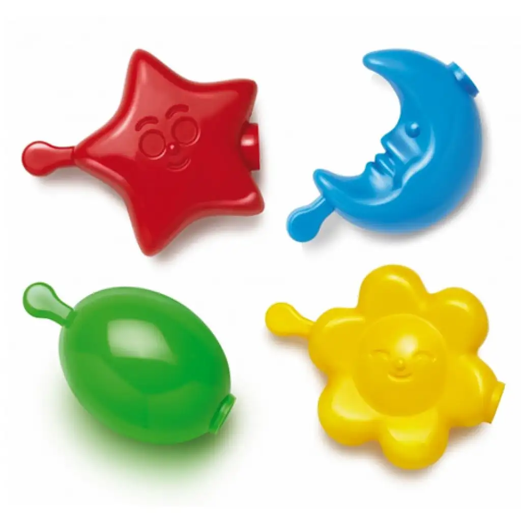 Quercetti: Himmelskörper Baby-Steckspiel 21-teilig kép 2