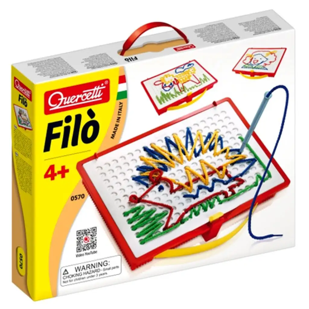 Quercetti: Igel-Schnürspiel