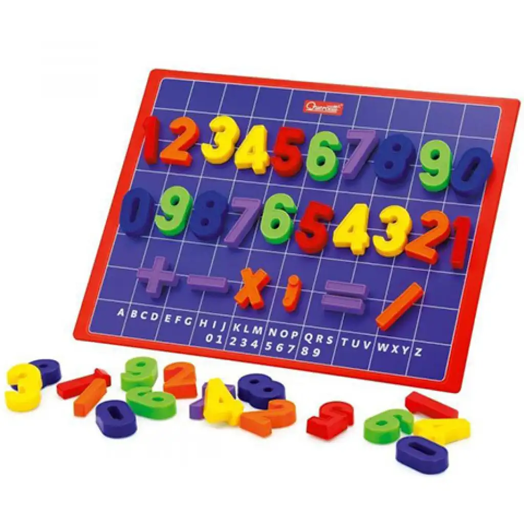 Quercetti: Kleines magnetisches Tafel-Set, 6 Stück, 29x23cm kép 2