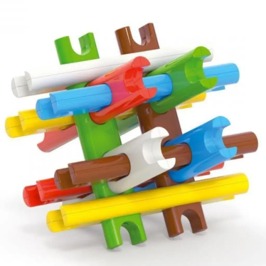 Quercetti: Link Block kreatives Konstruktionsspiel 24-teiliges Set kép 2