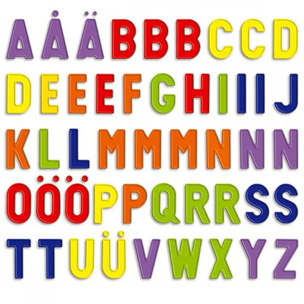 Quercetti: Magnetische Großbuchstaben 288er-Set kép 2