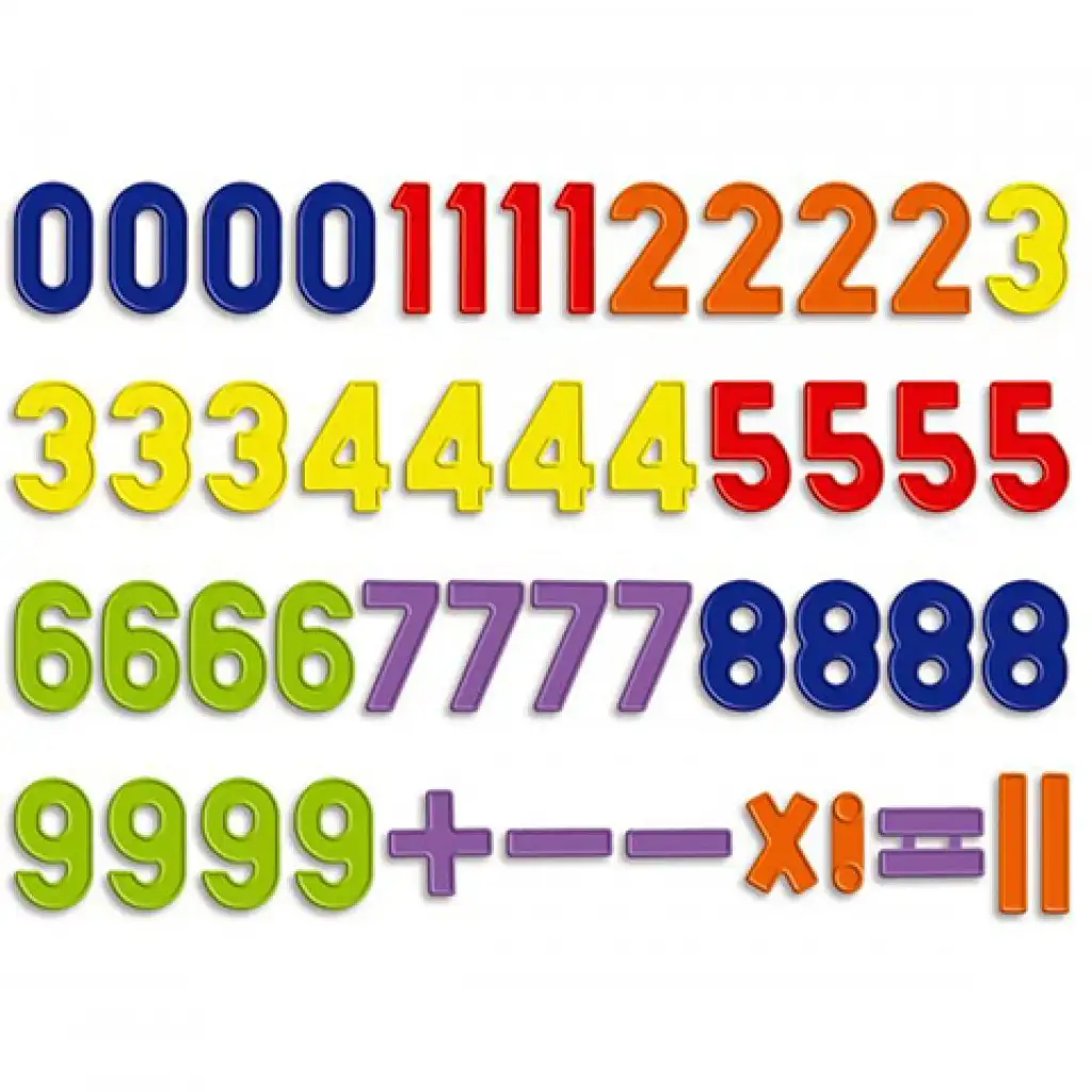 Quercetti: Magnetische Zahlen 288-teiliges Set kép 2